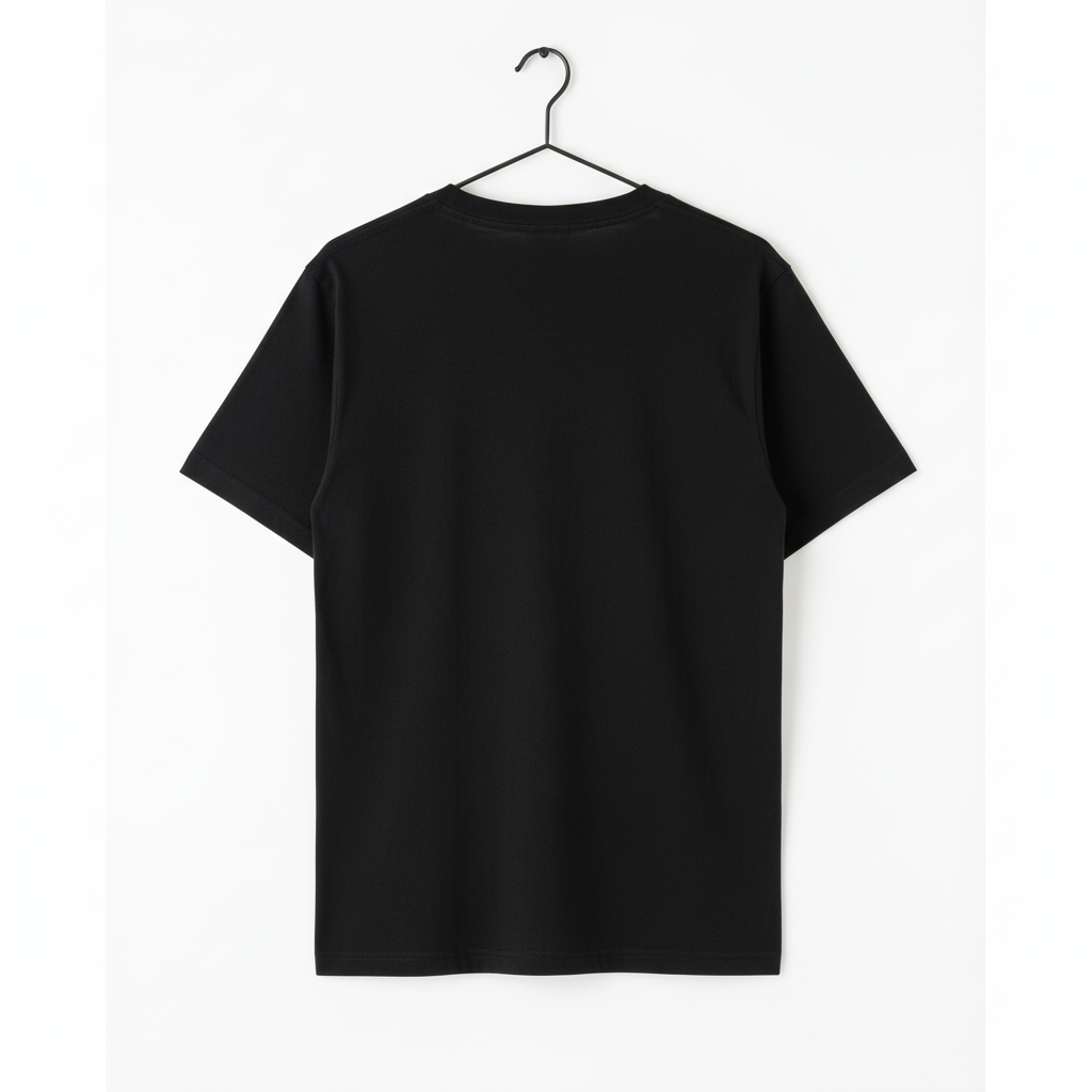 Back view with clean white background