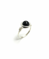 Black Onyx Ring - Three-Quarter View