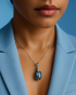 Labradorite 1.5cm Pendant - Hispanic Model