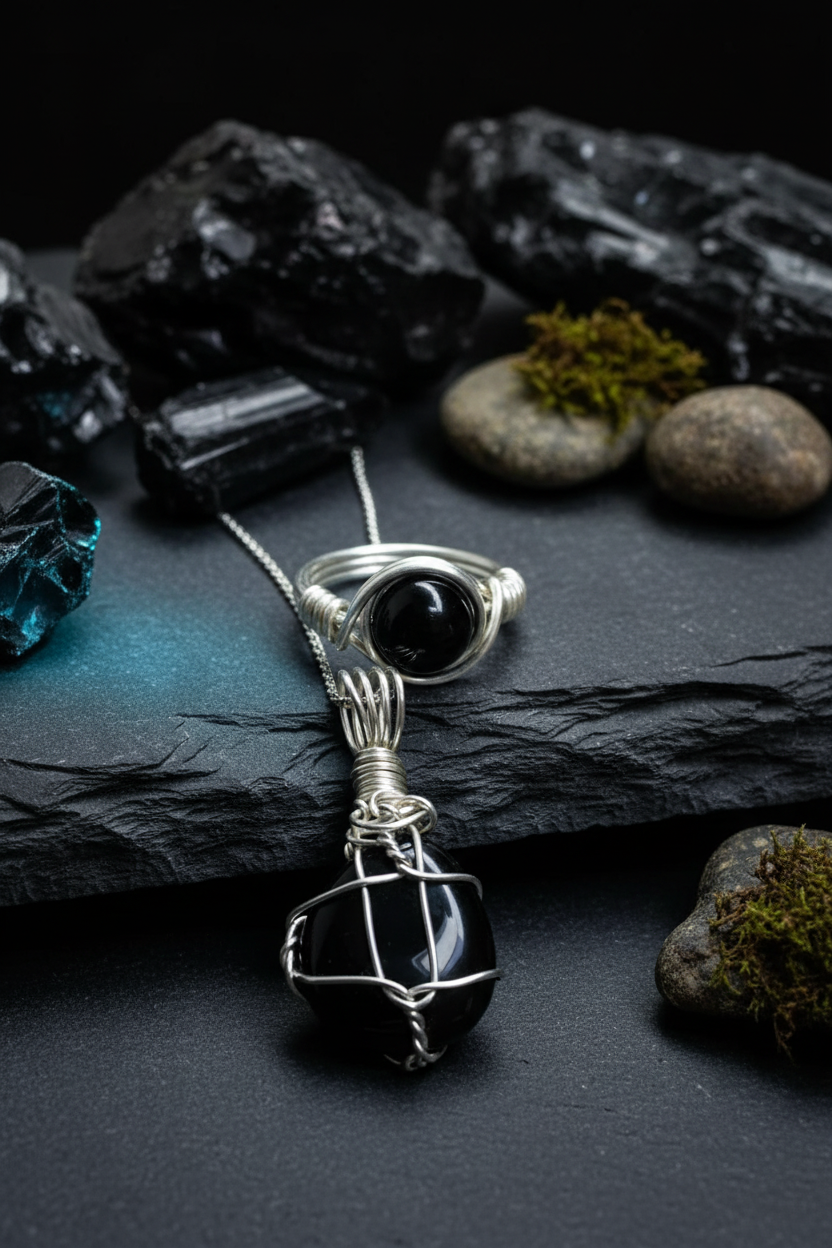 Organic earth elements with sophisticated emo lighting