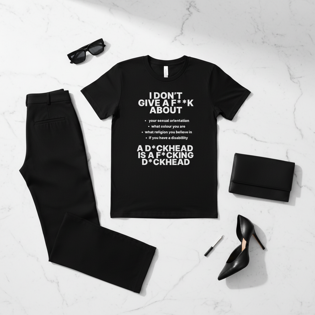 Urban high fashion with high-waisted wide-leg trousers