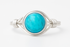 Aquamarine Ring Front View