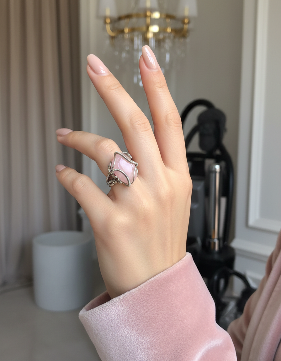 Baby pink velvet jacket - exact design only