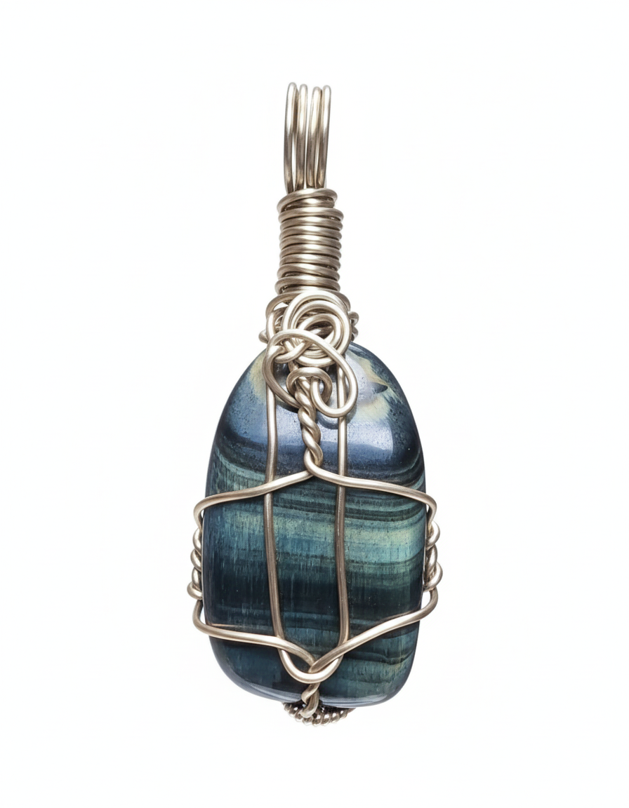 Clean studio lighting labradorite