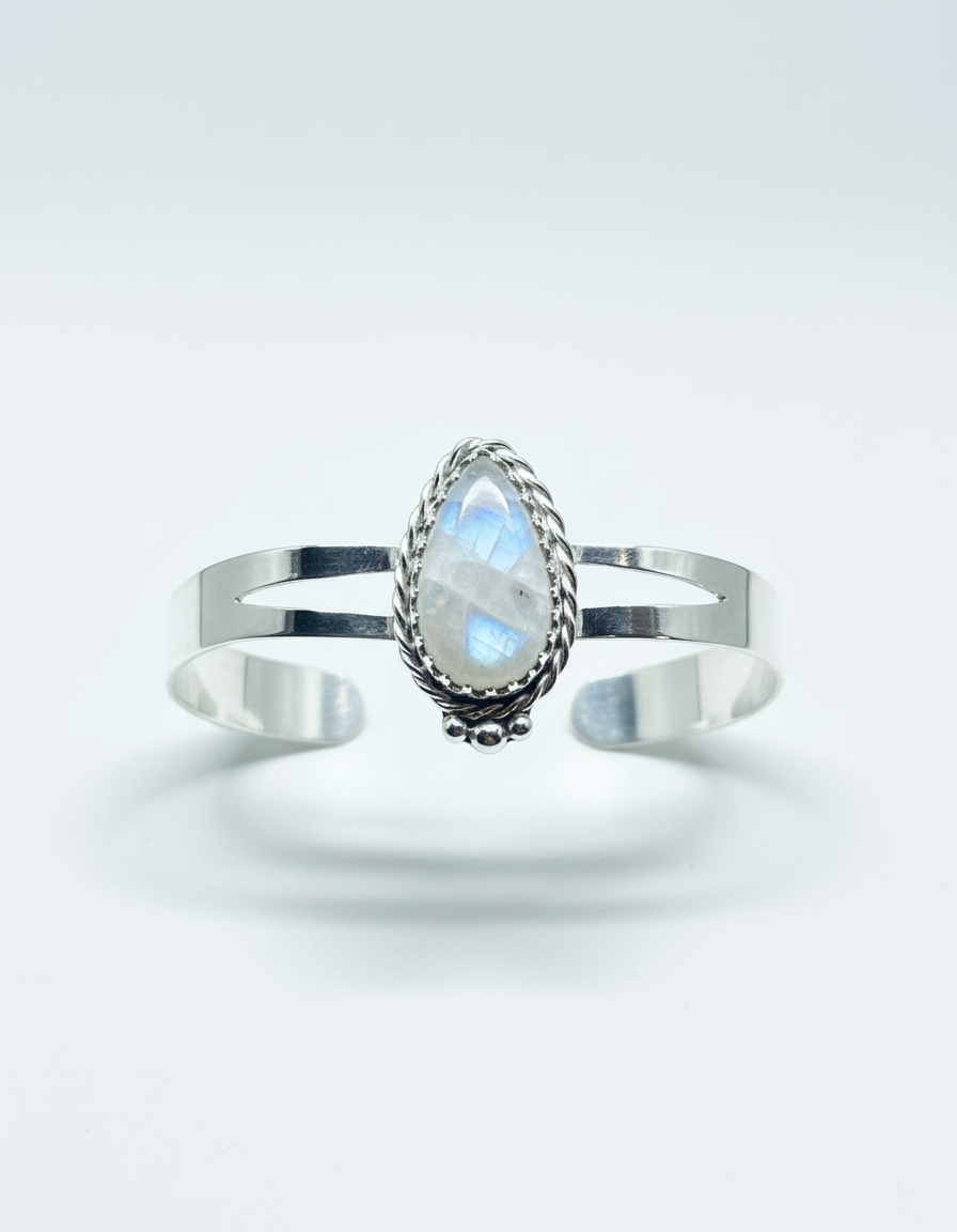 Corrected Radiance Collection - To Blaze Sterling Silver Bracelet with proper orientation
