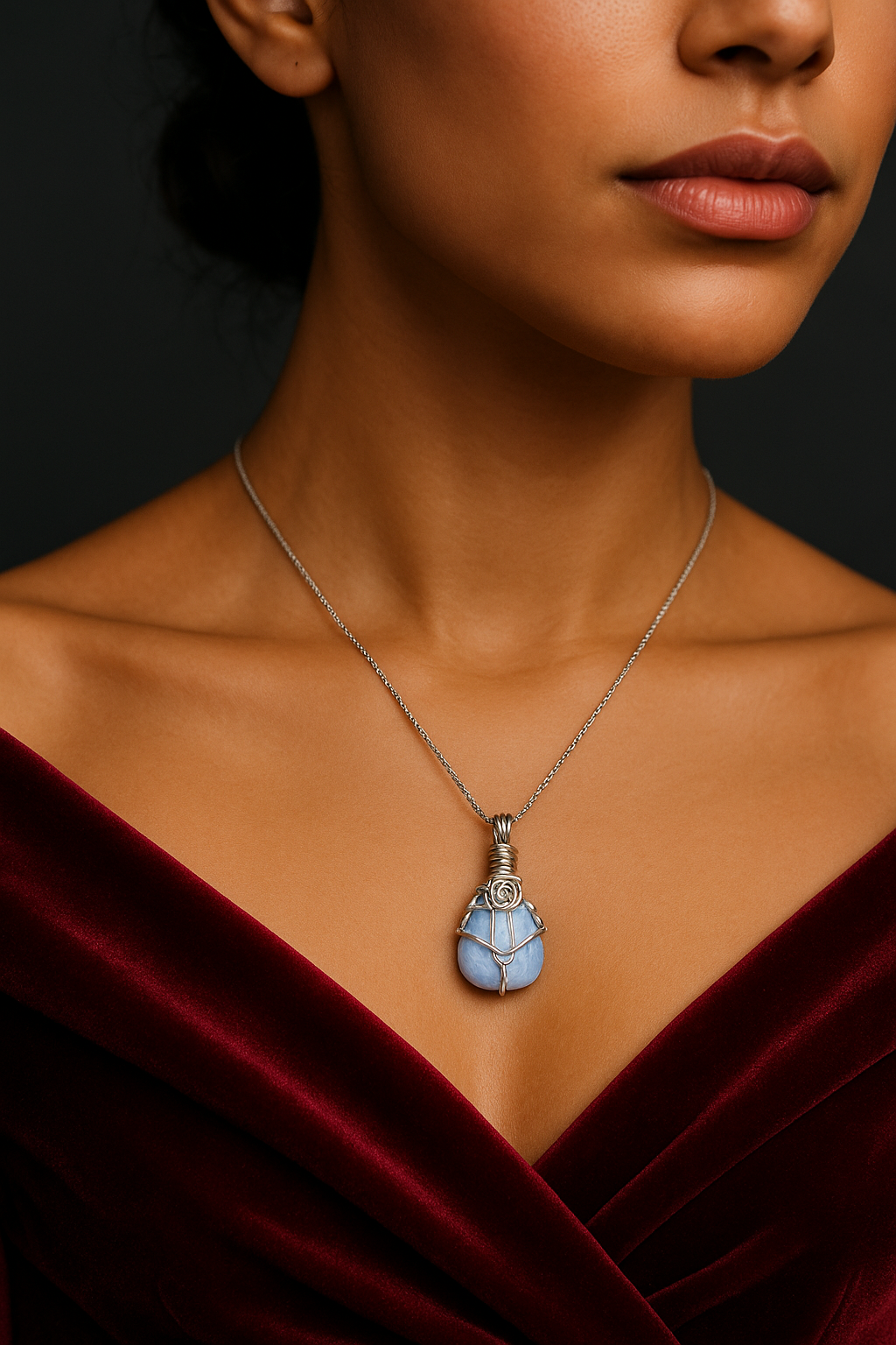 Exact Blue Pendant Design - Latina Model
