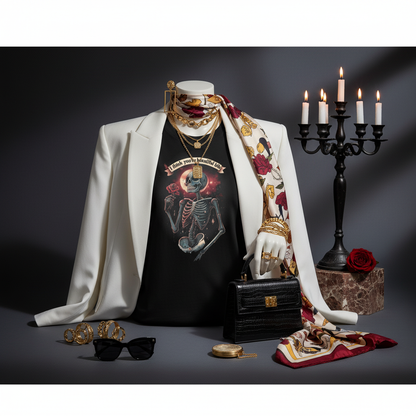 High-fashion editorial styling