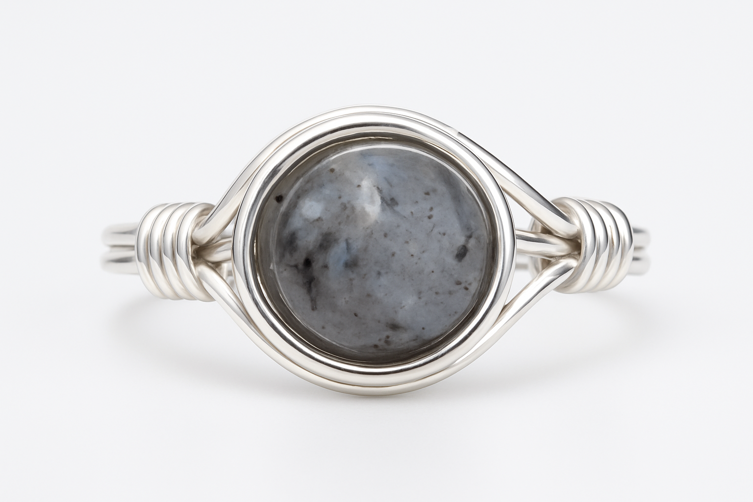 Larvikite Ring Front View