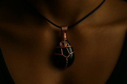 Man - perfect pendant detail and hang