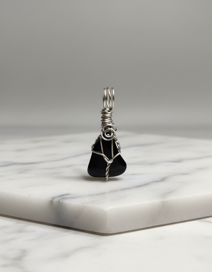 Mini pendant on marble