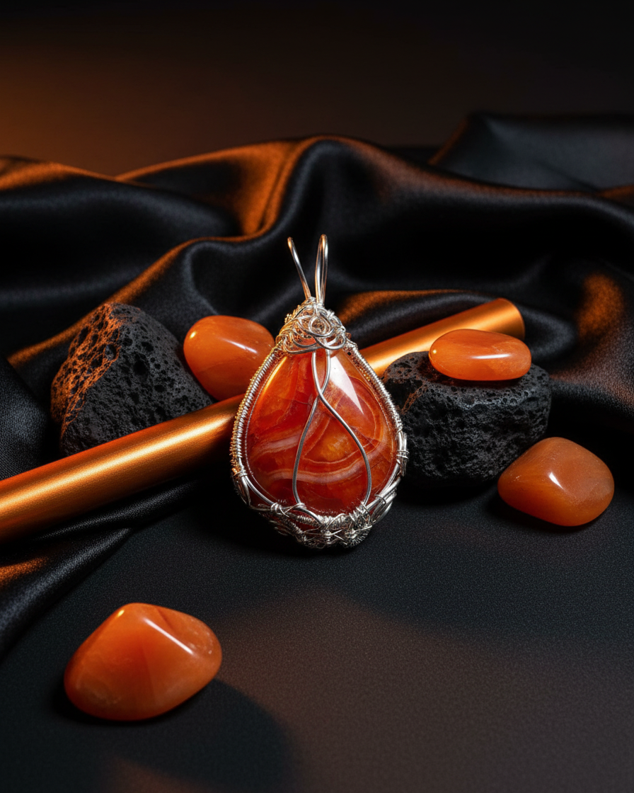 Orange and black lifestyle shot