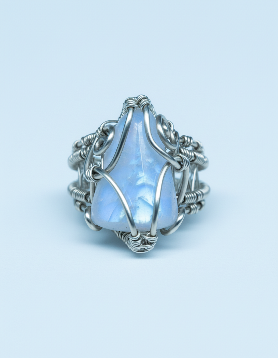 Soft blue ambient mood lighting