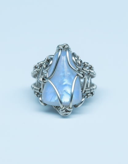 Soft blue ambient mood lighting