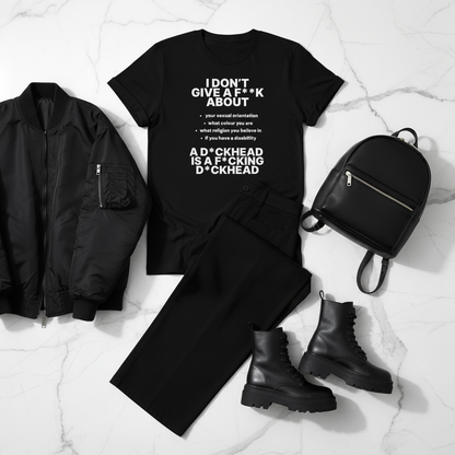 Street-luxe with bomber jacket and wide-leg trousers