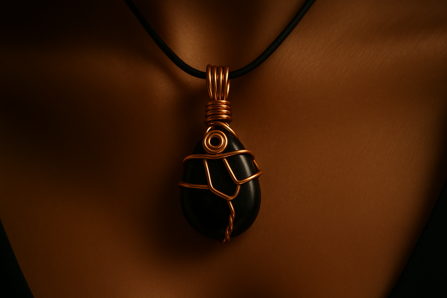 Woman - perfect pendant detail and hang