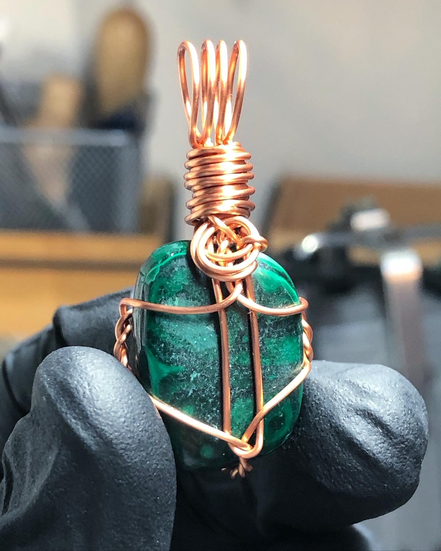 Copper pendant deals